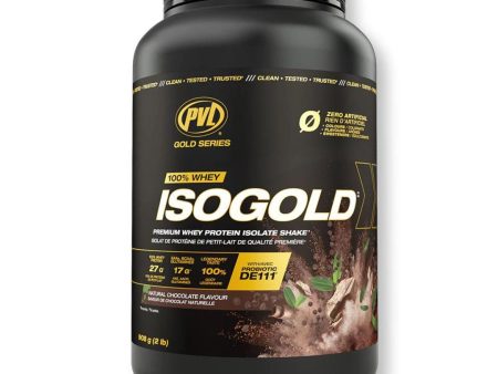 PVL ISOGOLD Whey - Natural Chocolate (908g) For Discount