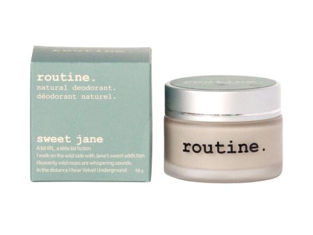 Routine Natural Deodorant - Sweet Jane (58g) Discount