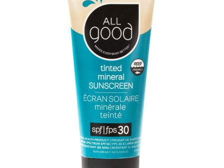 All Good Tinted Mineral Sunscreen SPF 30 (89ml) Online Sale