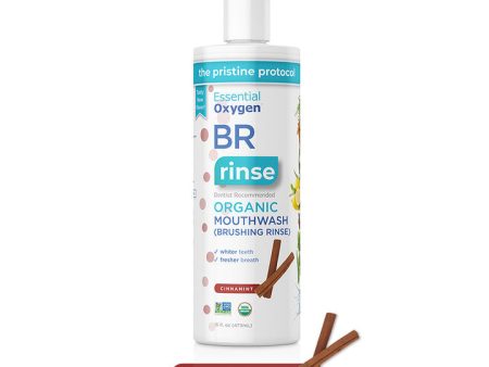 EssentialOxygen Organic Brushing Rinse - Cinnamint (473ml) For Discount