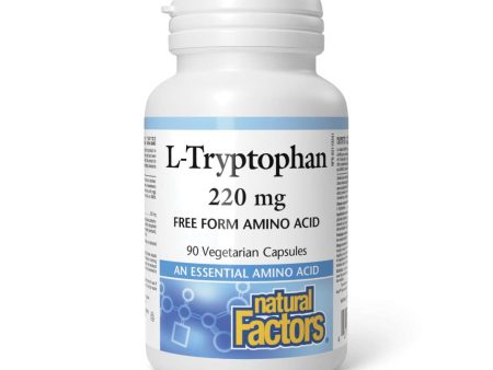 Natural Factors L-Tryptophan 220mg (90Vcaps) For Discount