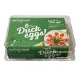 Spring Creek Duck Eggs (6 Eggs) on Sale