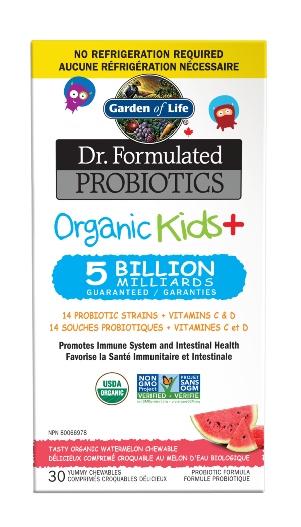 Garden of Life Dr. Formulated Probiotics Kids+ Watermelon (30chews) Hot on Sale