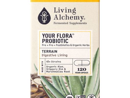 Living Alchemy Your Flora Terrain (120 VCaps) Online now