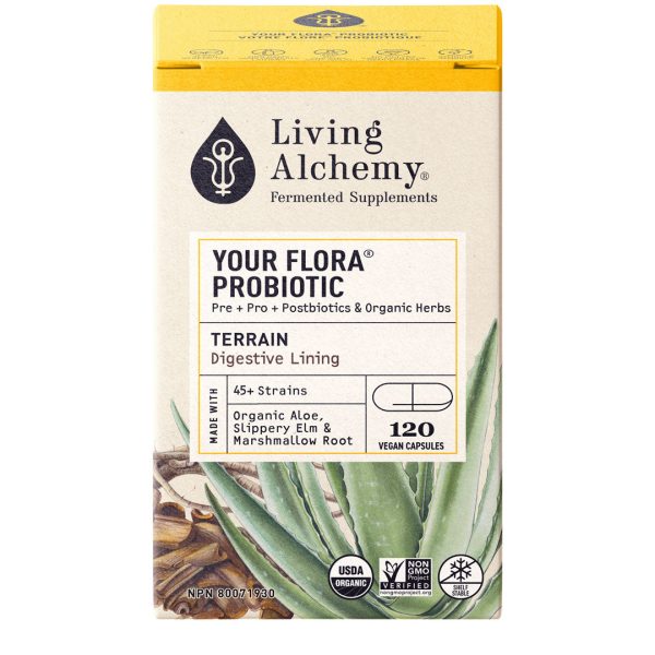 Living Alchemy Your Flora Terrain (120 VCaps) Online now