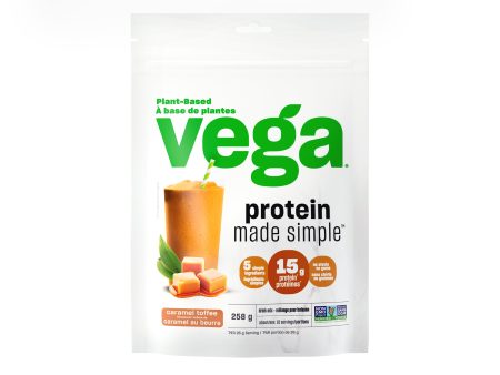 Vega Protein Made Simple - Caramel Toffee (258g) Sale