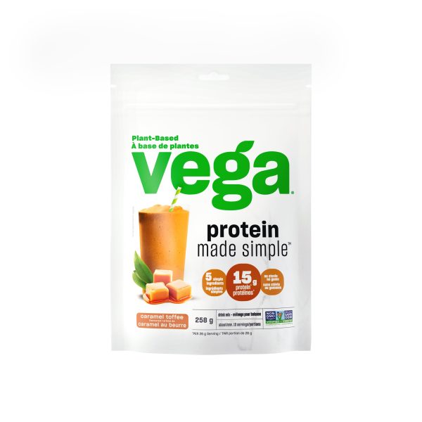 Vega Protein Made Simple - Caramel Toffee (258g) Sale