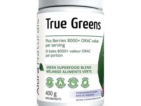 Alora Naturals True Greens -  Pomegranate Berry (400g) Supply