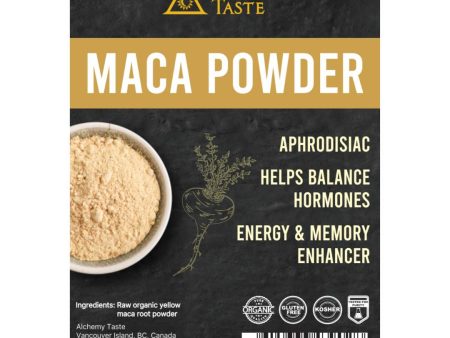 Alchemy Taste Organic Maca Powder (454g) Discount