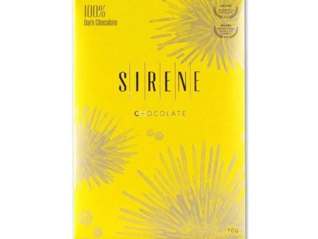 Sirene Chocolate 100% Dark Chocolate (70g) Fashion