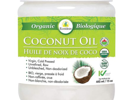 Ecoideas Raw Organic Virgin Coconut Oil (455ml) Discount