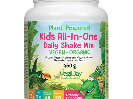 Vegiday Kids All-in-One Shake - Chocolate (460g) Online now