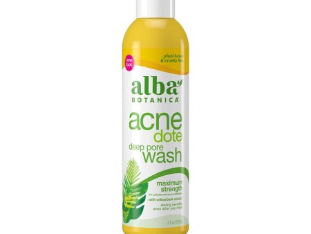 Alba Botanica Acne Dote Deep Pore Wash (177ml) Online Hot Sale