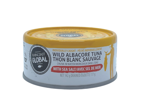 Raincoast Wild Albacore Tuna w  Sea Salt (142g) on Sale