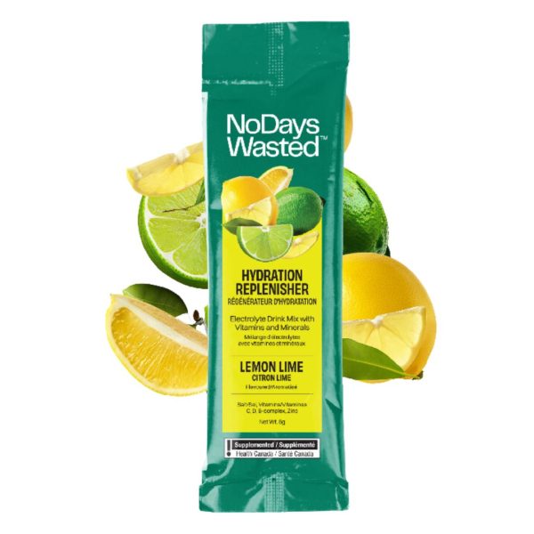 No Days Wasted Hydration Replenisher - Lemon Lime (8g) Supply