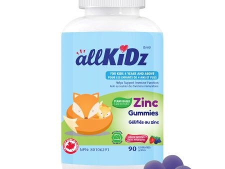 allKiDz Zinc Gummies (90 Gummies) For Sale