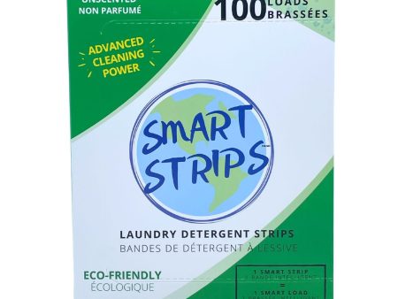 Smart Strips Laundry Detergent Strips - Unscented (100 Loads) Online now