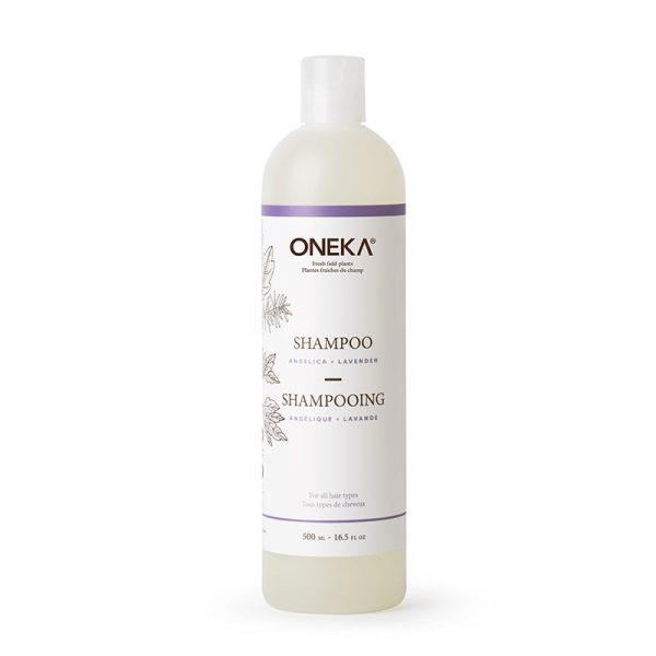 Oneka Shampoo - Angelica & Lavender (500ml) Online now