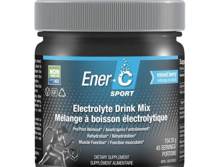 Ener-C Electrolyte Drink Mix - Mixed Berry Tub (154.35g) Hot on Sale