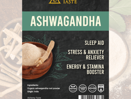 Alchemy Taste Ashwagandha Powder (200g) Online Hot Sale