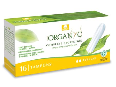 Organyc Tampons Regular (16ct) Fashion