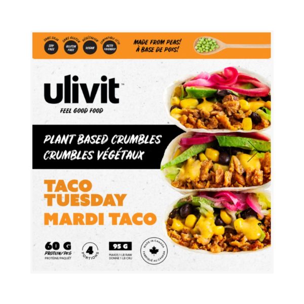 Ulivit Crumbles Taco Tuesday (95g) For Cheap