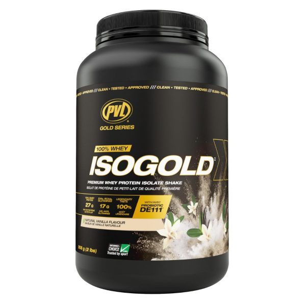 PVL ISOGOLD Whey - Natural Vanilla (908g) Online Sale