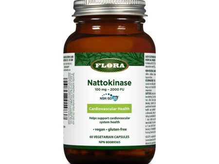 Flora Nattokinase NSK-SD® 100 mg - 2000 FU (60 VCaps) Supply