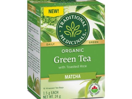 Traditional Medicinals Green Tea Matcha (16 Bags) Cheap