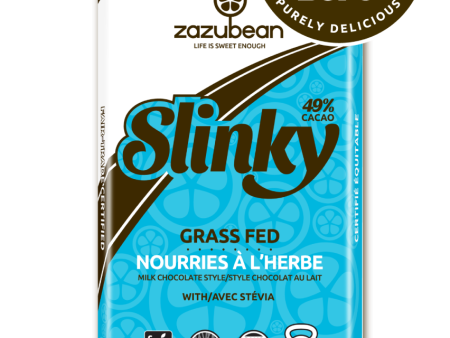 Zazubean Slinky Grass-Fed Chocolate (80g) For Sale