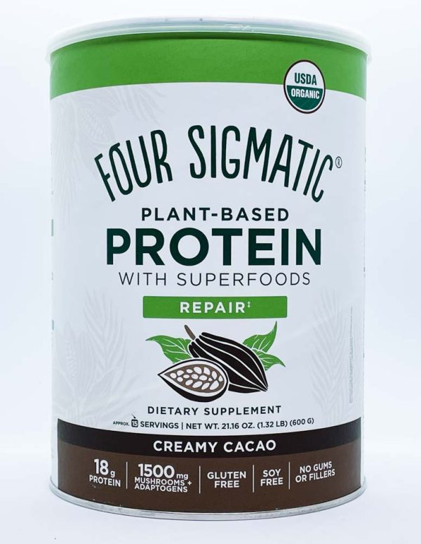 Four Sigmatic Plant-Based Protein - Creamy Cacao (600g) Supply