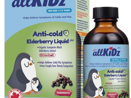 allKiDz Anti-Cold Elderberry Liquid (100ml) Online