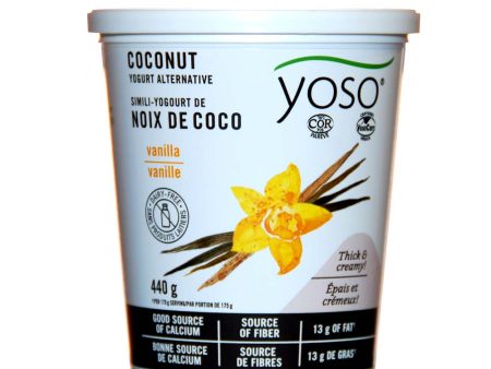 Yoso Premium Creamy Cultured Coconut - Vanilla (440g) Online Hot Sale