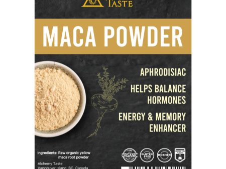 Alchemy Taste Organic Maca Powder (227g) on Sale