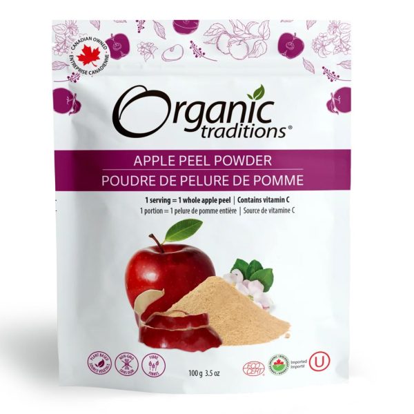 Organic Traditions Apple Peel Powder (100g) Fashion