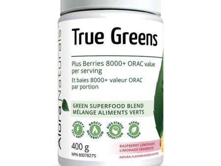 Alora Naturals True Greens - Raspberry Lemonade (400g) For Cheap