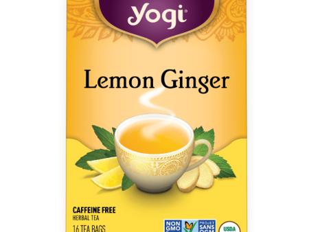 Yogi Lemon Ginger Tea (16 Bags) For Discount