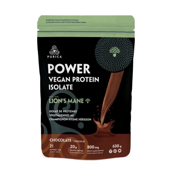 Purica Power Vegan Protein With Lion s Mane (630g) Online Hot Sale