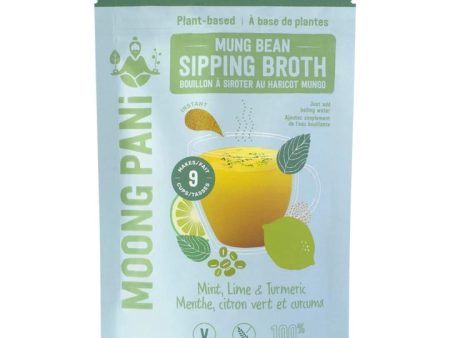 Moong Pani Sipping Broth - Mint, Lime & Turmeric (108g) For Sale