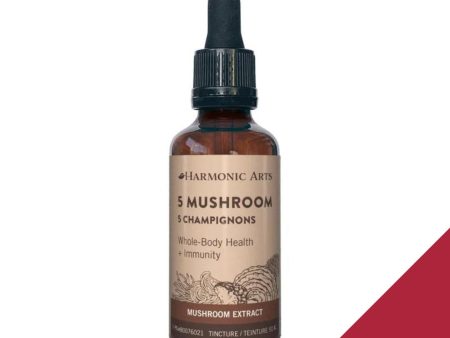 Harmonic Arts 5 Mushroom Tincture (100ml) Sale