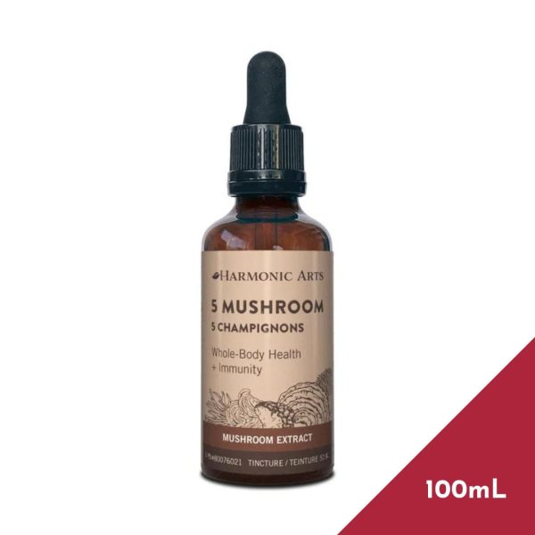 Harmonic Arts 5 Mushroom Tincture (100ml) Sale