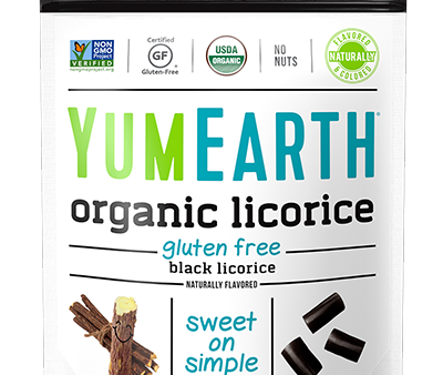 YumEarth Organic Black Licorice (142g) Supply