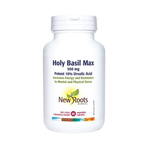 New Roots Holy Basil Max (60vcaps) For Discount