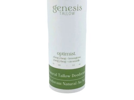 Genesis Tallow - Optimist Deodorant (74ml) Online Hot Sale