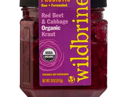 Wildbrine Sauerkraut - Red Beet & Cabbage (500mL) For Cheap