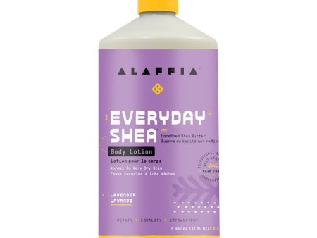 Alaffia Everyday Shea Body Lotion - Lavender (950ml) Online