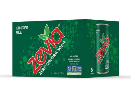 Zevia Ginger Ale (6pk) For Discount