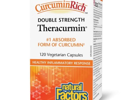 Natural Factors CurcuminRich Double Strength Theracurmin (120 VCaps) Cheap