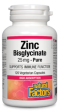 Natural Factors Zinc Bisglycinate 25mg (120Vcaps) Sale