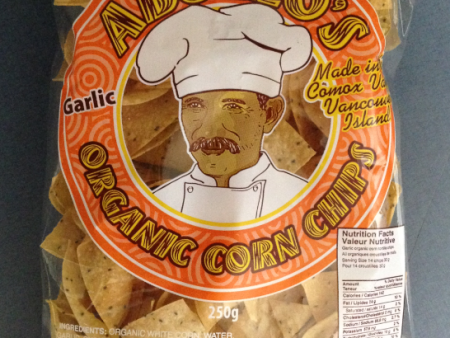 Abuelo s Organic Garlic Corn Chips (250g) Online